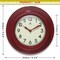 Infinity Instruments Retro Escape 9.75 in. Wall Clock - Red 20305RD-4543 - alternate 5